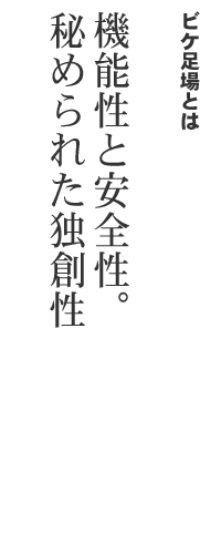 ビケ足場とは